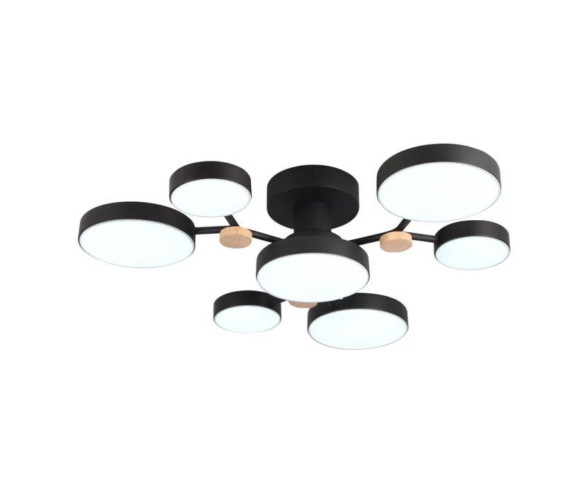 Потолочная люстра LED4U L3201-700 BK - фото 3