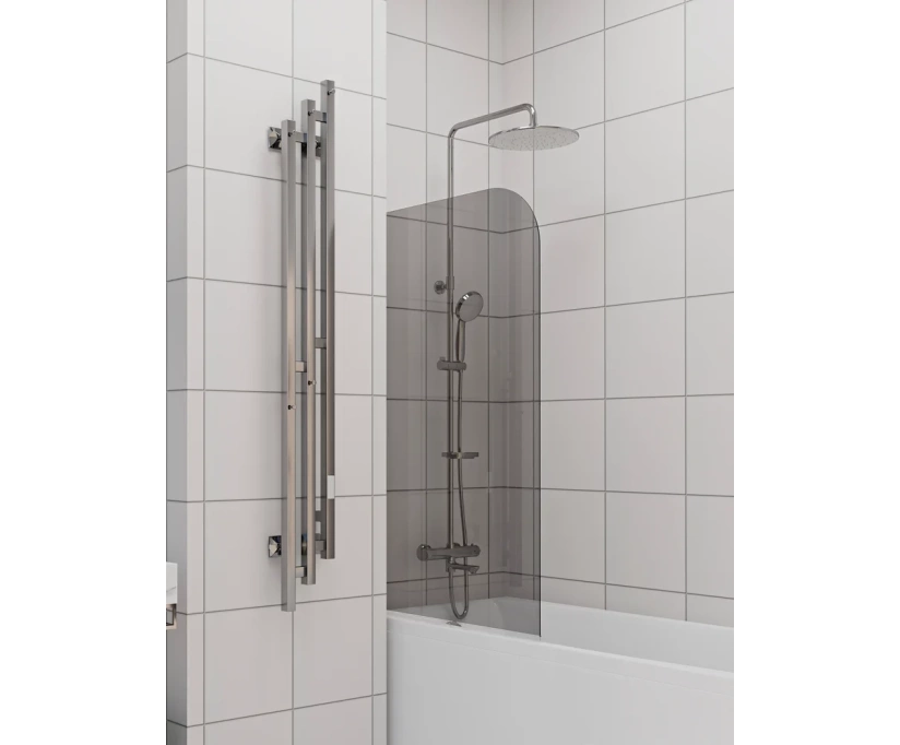 Полотенцесушитель электрический Indigo Sky PRO LSKPRE150-17Rt серебристый - фото 3
