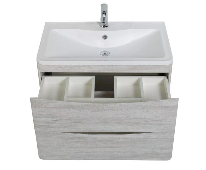 Тумба под раковину BelBagno Acqua 80 светлое дерево (ACQUA-800-2C-SO-RVB) - фото 5