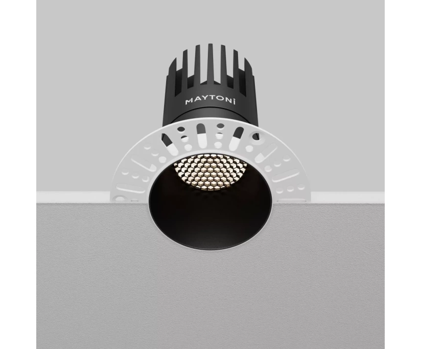 Встраиваемый светильник Maytoni Dip DL122-15W-4K-TRS-B - фото 9