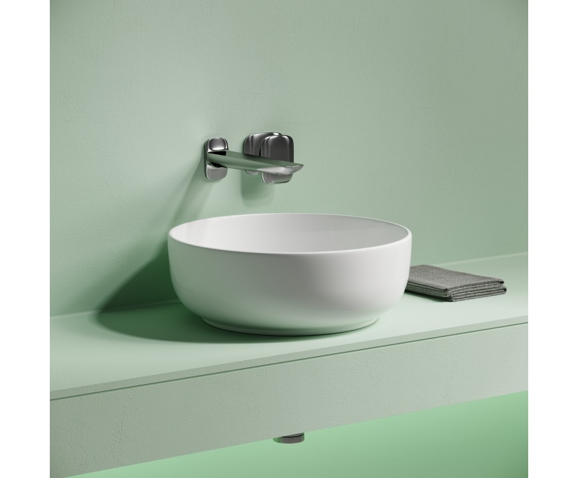 Накладная раковина Ceramicanova Taycan CN12003 37х37 глянцевая белая - фото 6