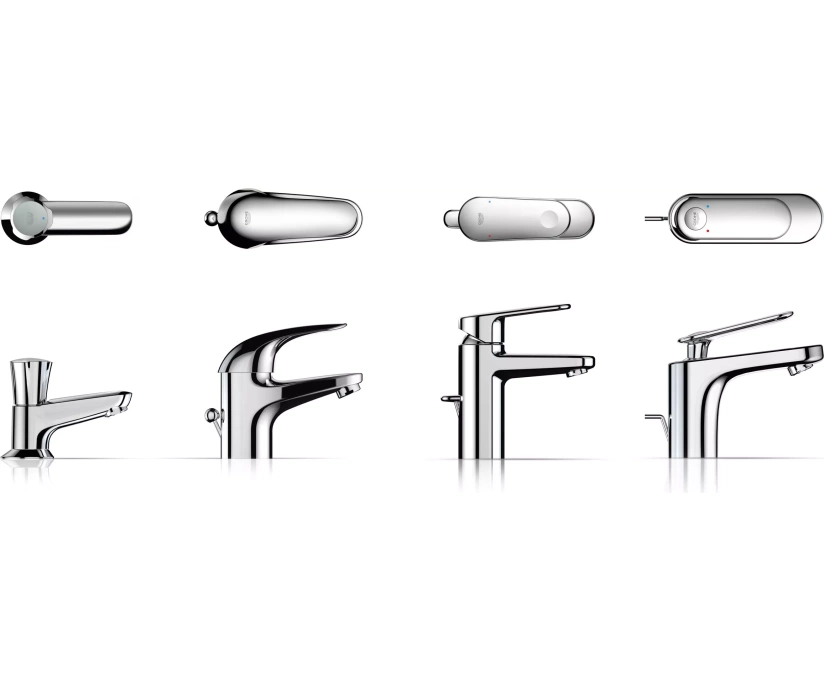 Смеситель для раковины Grohe Euroeco 32734000 хром - фото 3