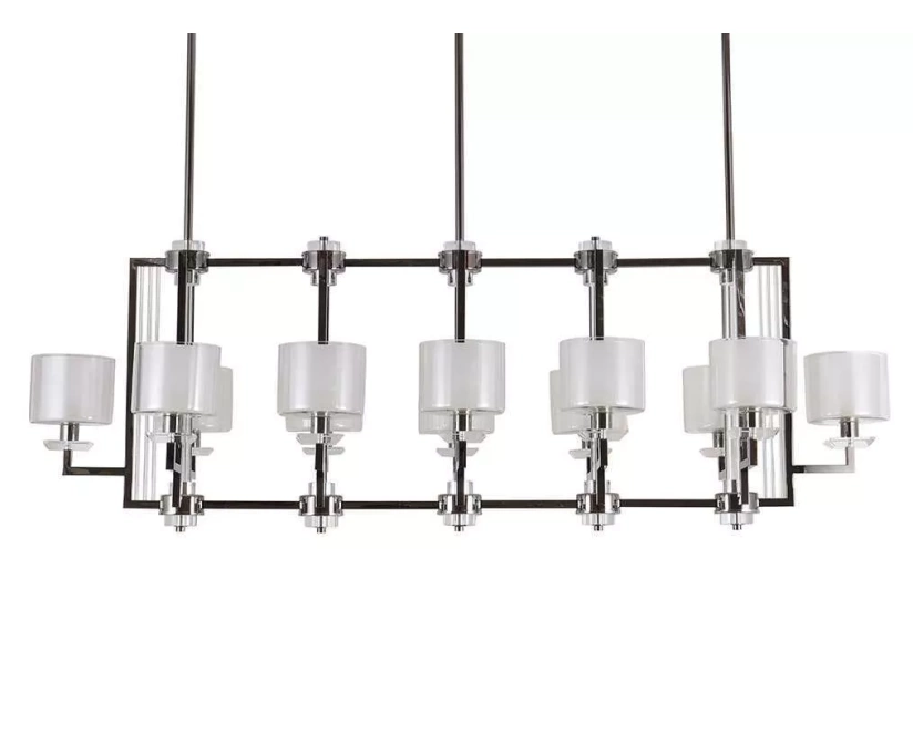 Подвесная люстра Newport Alexandra 4408+4/S black glossy М0068547 - фото 1