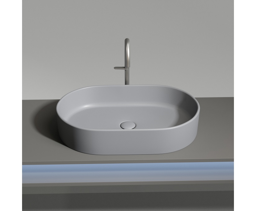 Накладная раковина Ceramicanova Element CN6048MH антрацит матовая - фото 2
