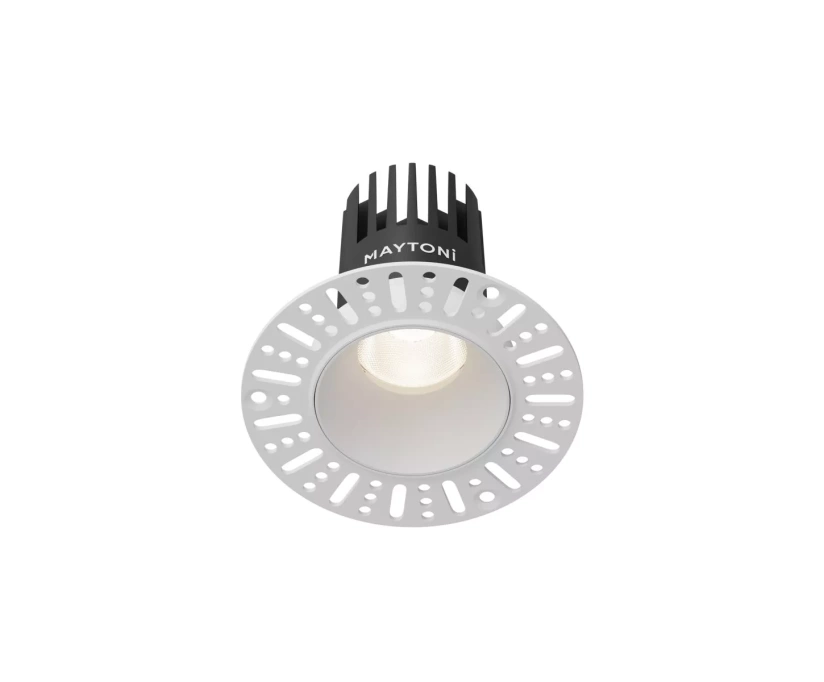 Встраиваемый светильник Maytoni Dip DL119-10W-4K-TRS-W - фото 1