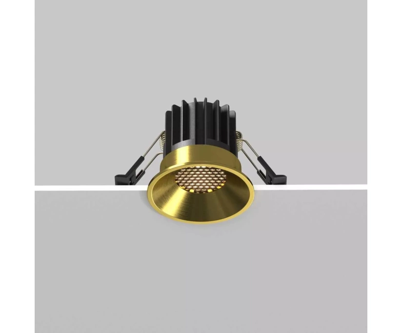 Встраиваемый светодиодный светильник Maytoni Round DL058-7W3K-BS - фото 4