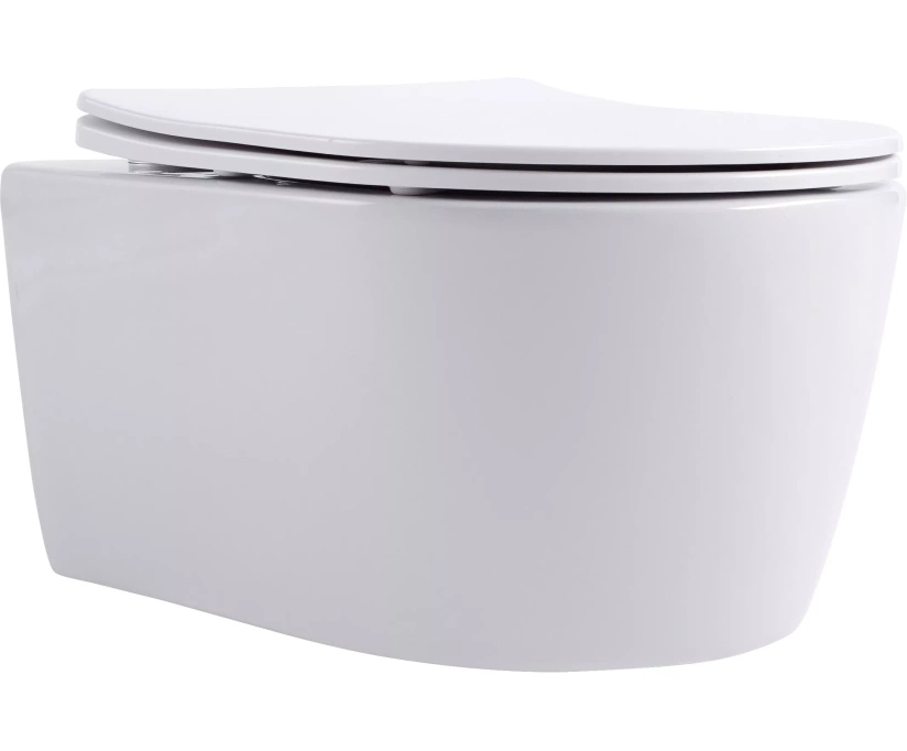 Унитаз подвесной Aquanet Smart безободковый, с микролифтом 276395 (SMART W) - фото 2