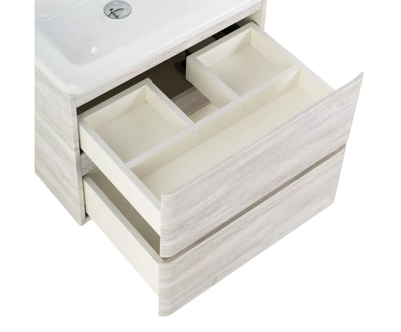 Тумба под раковину BelBagno Albano 60 светлое дерево (ALBANO-600-2C-SO-RVB) - фото 4