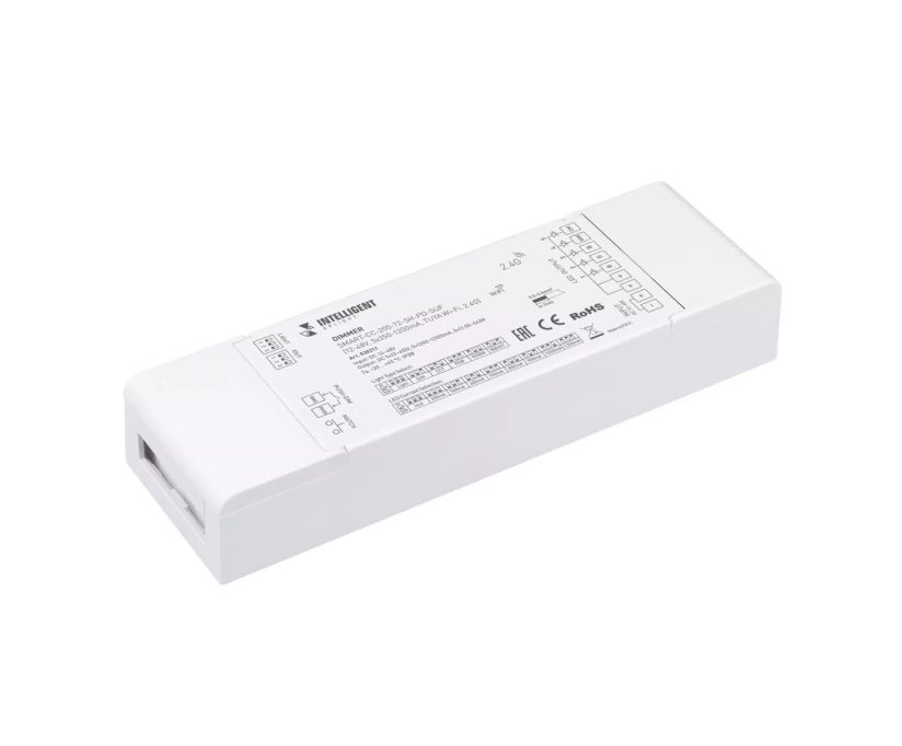 Диммер Arlight SMART-CC-205-72-SH-PD-SUF (12-48V, 5x350-1200mA, TUYA Wi-Fi, 2.4G) 038211 - фото 1