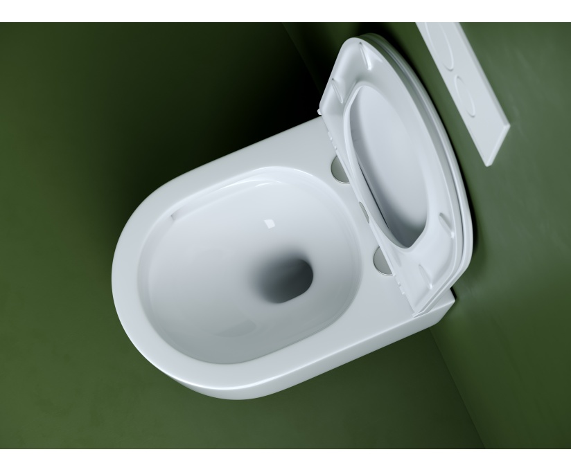 Унитаз подвесной Ceramicanova Ulma CN4006T - фото 12