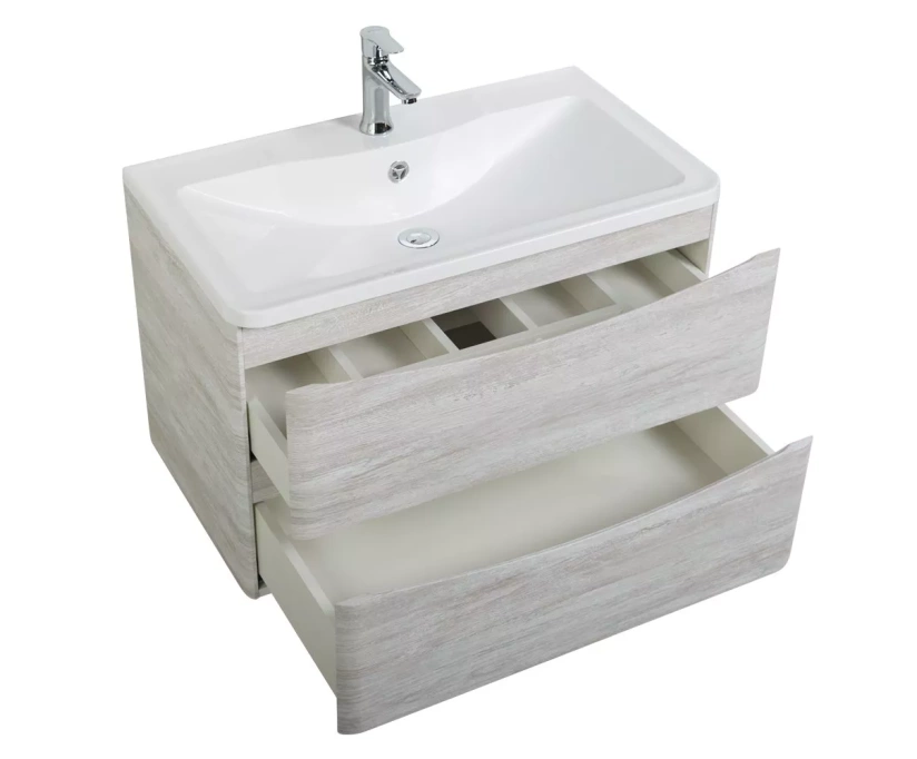 Тумба под раковину BelBagno Acqua 80 светлое дерево (ACQUA-800-2C-SO-RVB) - фото 3