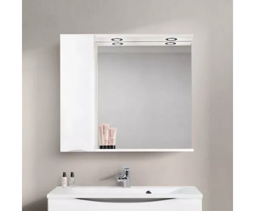 Зеркало-шкаф BelBagno Marino 90 L (MARINO-SPC-900/750-1A-BL-P-L) - фото 1