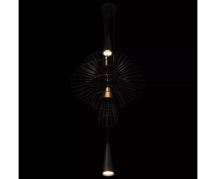 Подвесной светильник Loft IT Star 10141/400 Black - фото 4