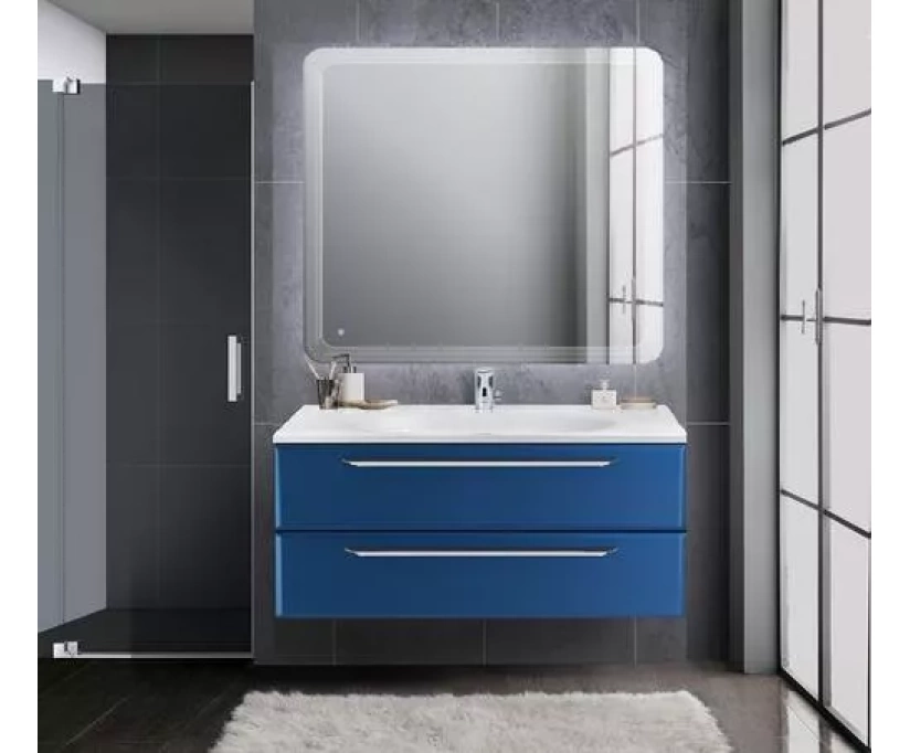 Комплект мебели Cezares Eco 120х50 синий - фото 1