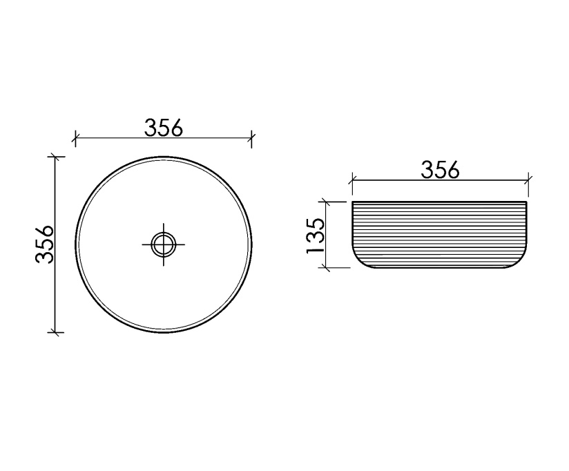 Накладная раковина Ceramicanova Element CN6073MB черная матовая - фото 7