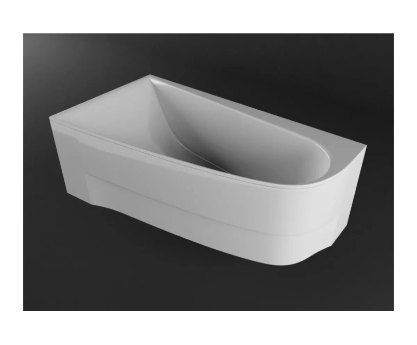 Ванна акриловая Vayer Boomerang 150x90 L белый (Гл000010850) - фото 6