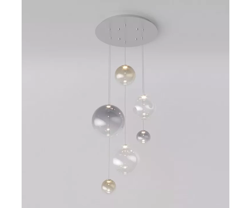 Подвесной светильник Eurosvet Wonder 50230 LED хром - фото 1