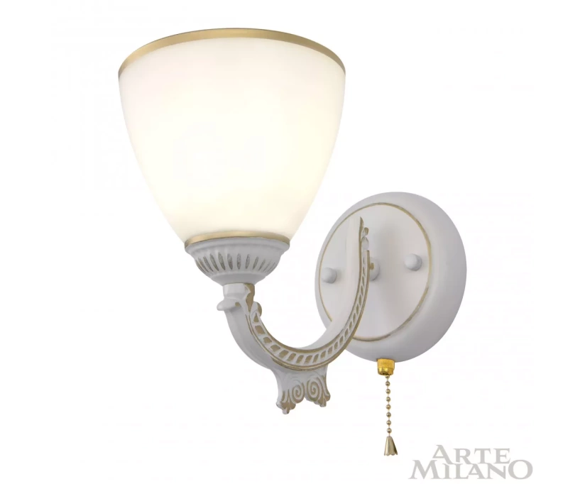 Бра Arte Milano 342837/1W WT+G - фото 4
