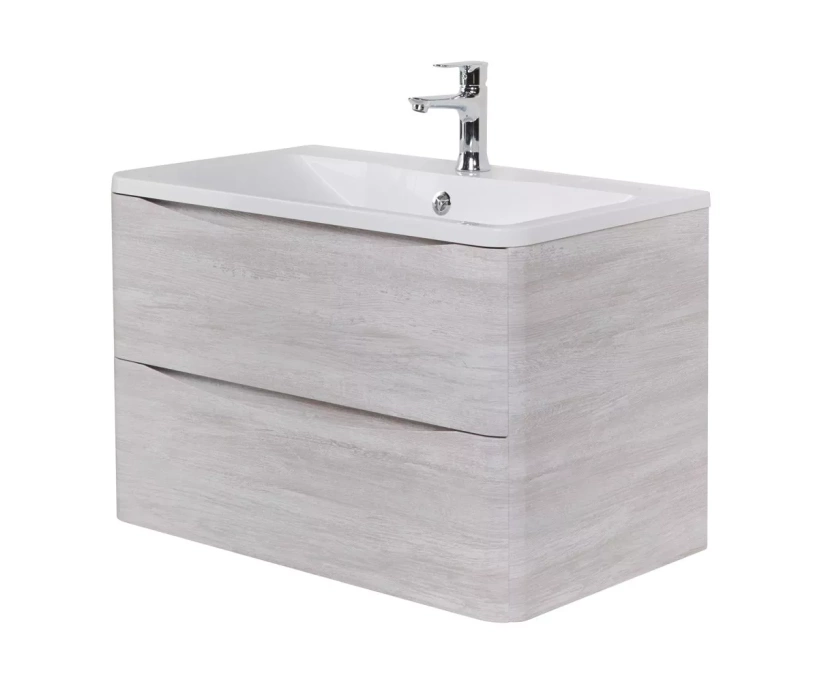 Тумба под раковину BelBagno Acqua 80 светлое дерево (ACQUA-800-2C-SO-RVB) - фото 2