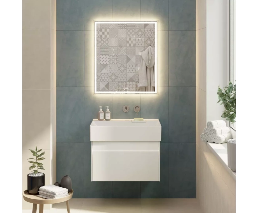 Тумба с раковиной Kerama Marazzi Logica 70 белоснежный - фото 6