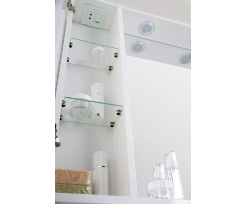 Зеркало-шкаф BelBagno Marino 90 L (MARINO-SPC-900/750-1A-BL-P-L) - фото 4