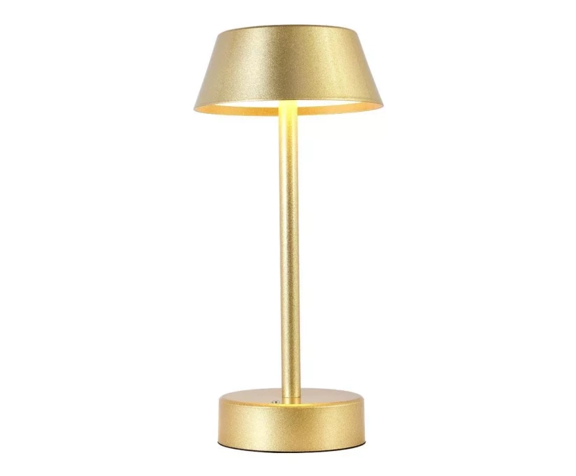 Настольная лампа Crystal Lux Santa LG1 Gold - фото 1