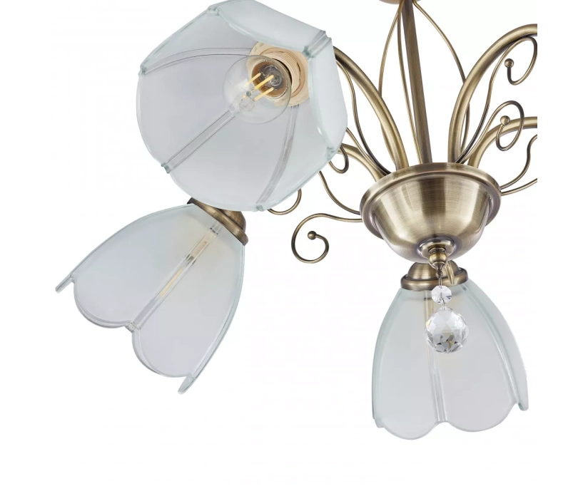 Подвесная люстра Arte Milano 332656/5 AB - фото 6