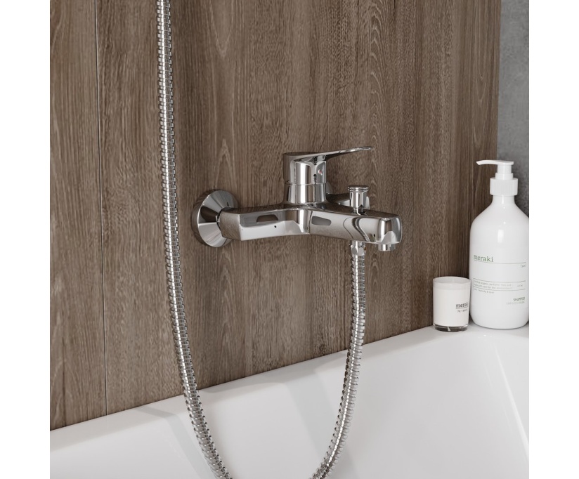 Смеситель для ванны с душем Teymi Ritta T10207 хром - фото 4