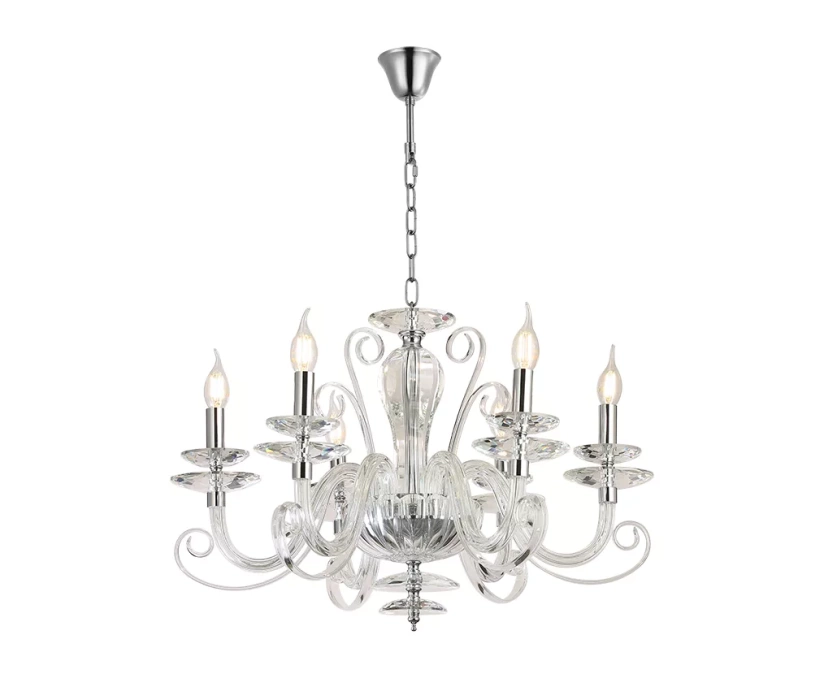 Подвесная люстра Newport Annabelle 8576/C chrome М0070811 - фото 1