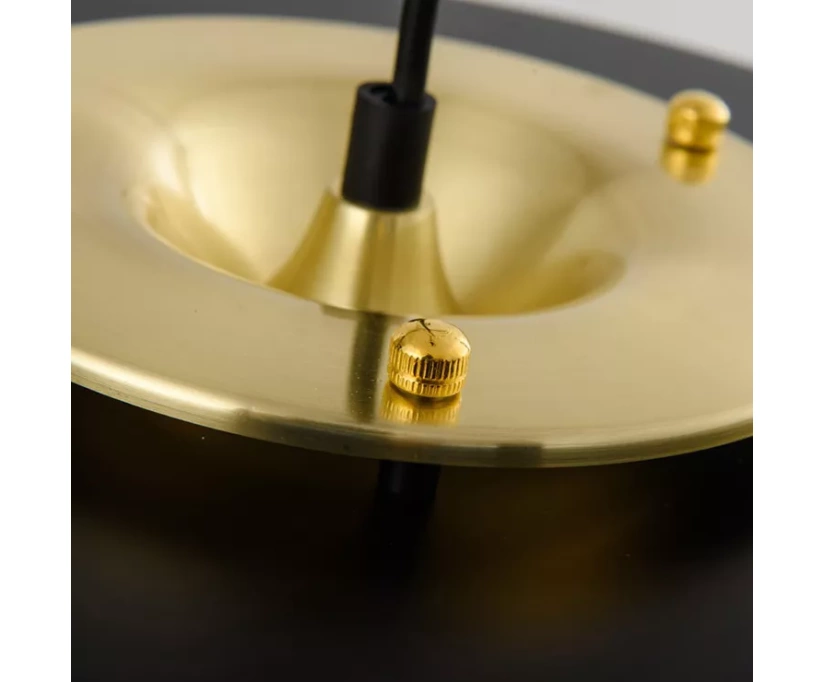 Подвесной светильник DeLight Collection Revolve 9187P black/gold - фото 3