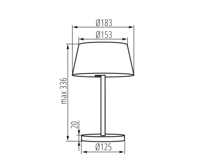 Настольная светодиодная лампа Kanlux DAIBO LED T-B 33220 - фото 2