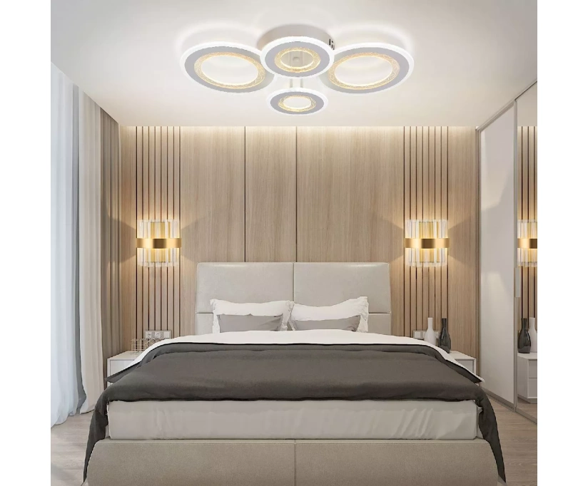 Потолочная люстра Natali Kovaltseva Groove LED LAMPS 81196 - фото 8