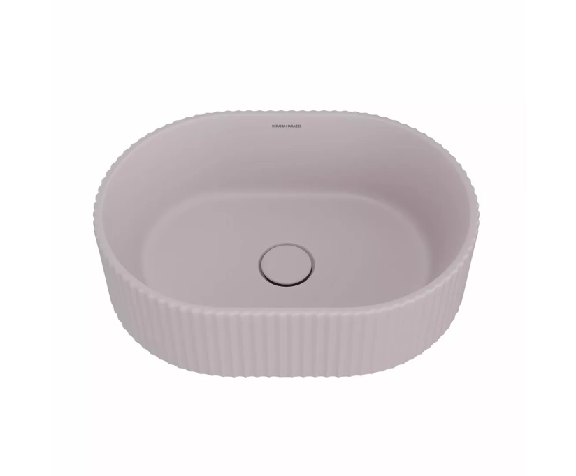 Накладная раковина KERAMA MARAZZI Vento 50 мальва матовая (VE.wb.50\MAL) - фото 3