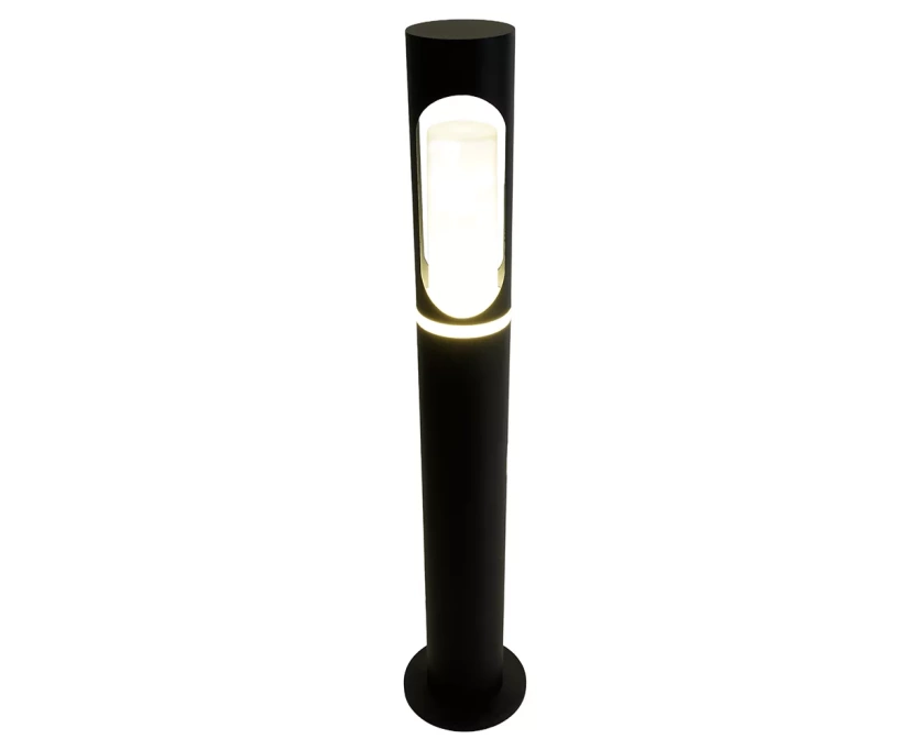 Светильник садово-парковый Feron DH1105, 15W, GU10,230V, черный (столб) 51231 - фото 5
