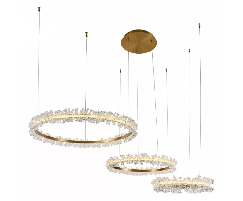 Подвесной светодиодный светильник Kink Light Лаура 08246,36PA - фото 1