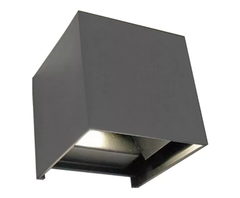 Уличный настенный светодиодный светильник Kink Light Куб 08585,16(4000K) - фото 1