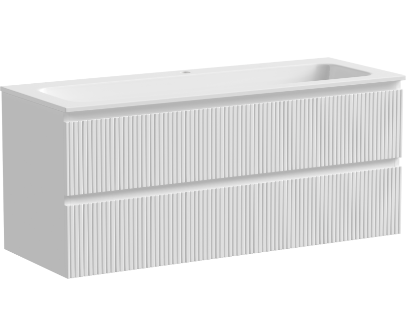 Мебель для ванной комнаты Sancos Snob T 120 см, bianco, раковина CN7017 - фото 12