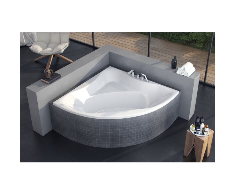 Акриловая ванна Excellent Glamour 150x150 (WAEX.GLA15WH) - фото 7