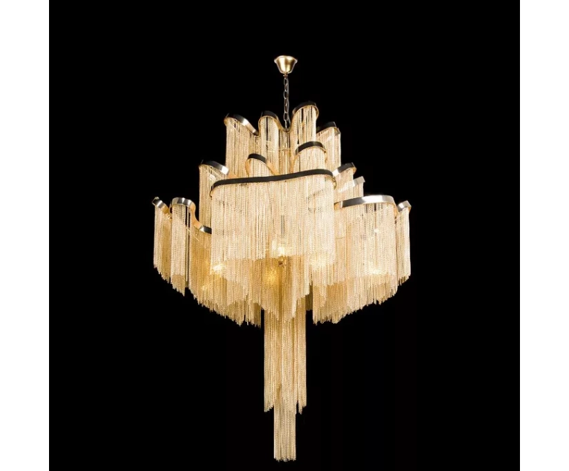 Подвесная люстра Loft it Stream 10208/800 Gold - фото 4