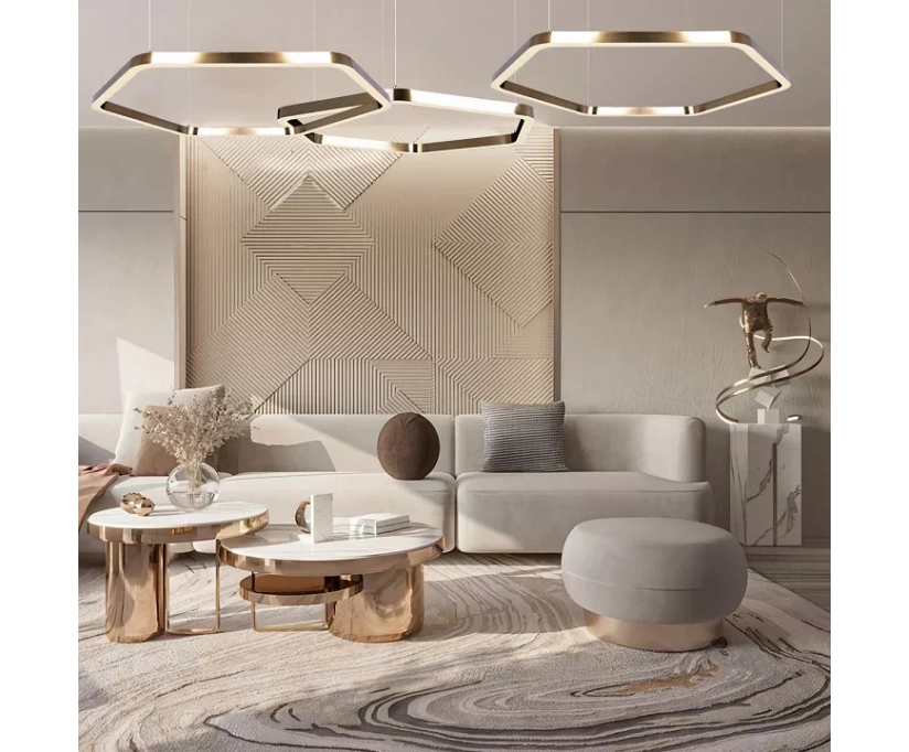 Подвесной светильник Loft it Titanium 10243M Gold - фото 6