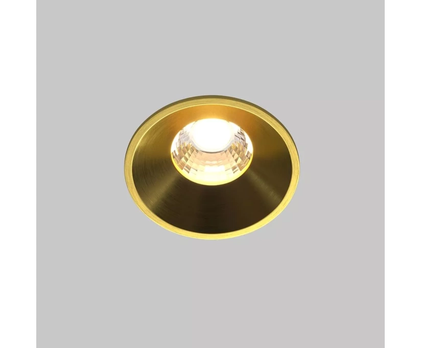 Встраиваемый светодиодный светильник Maytoni Round DL058-7W3K-BS - фото 9