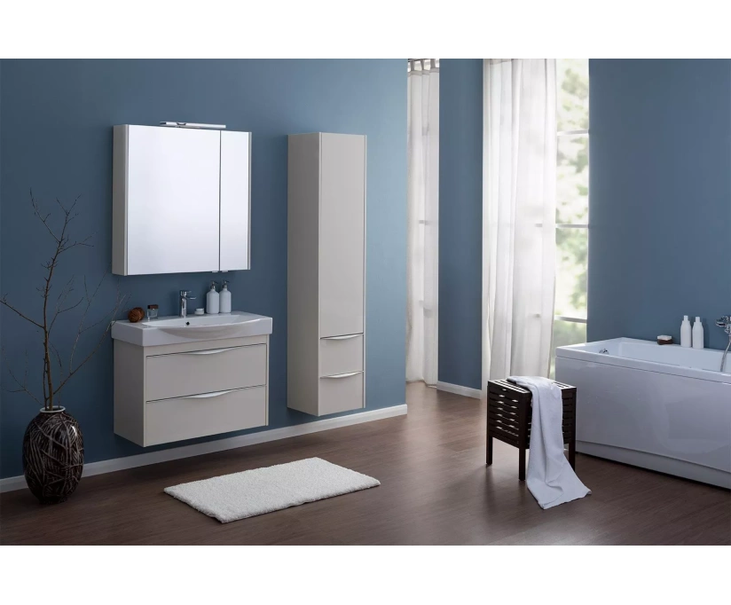 Белый глянец (198486). Акванет франка 100. Aquanet 85. Раковина sanovit slim synergy 100. Тумба с раковиной aquanet.