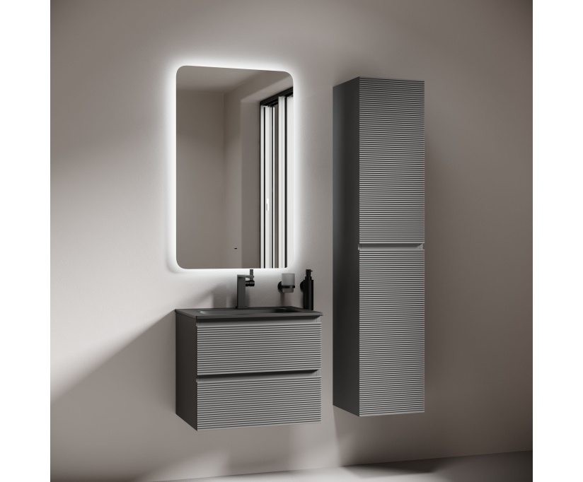 Зеркало для ванной комнаты Sancos Ray 600х1000 c подсветкой, RA600 - фото 2