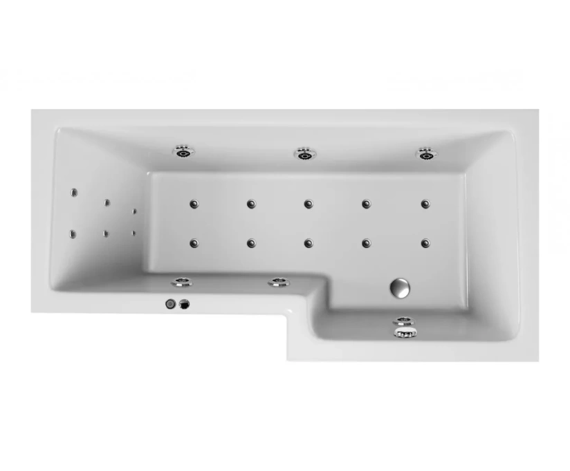 Ванна акриловая Vayer Options 165x85 R белый (Гл000023295) - фото 4
