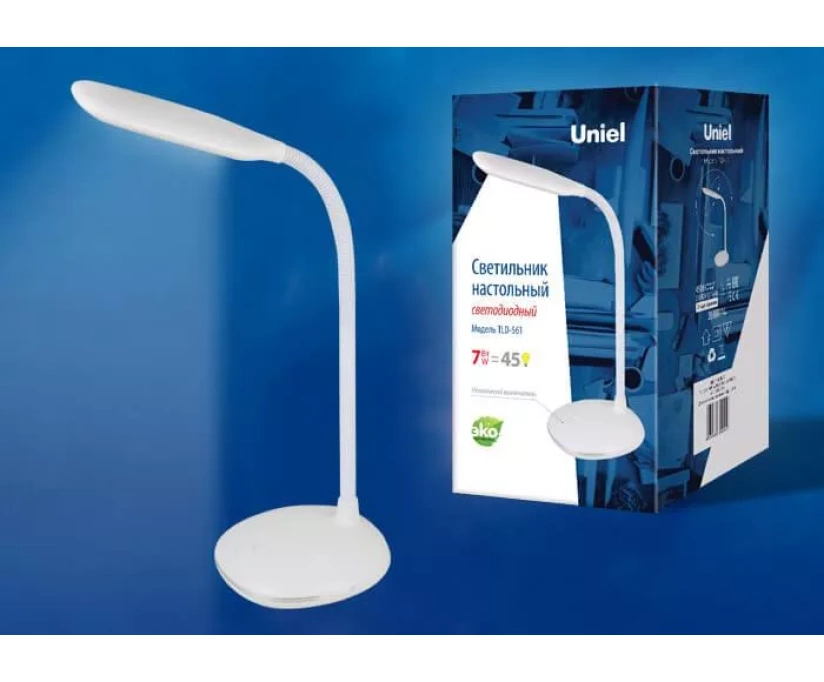 Настольная лампа Uniel TLD-561 White/LED/450Lm/4500K UL-00004463 - фото 2