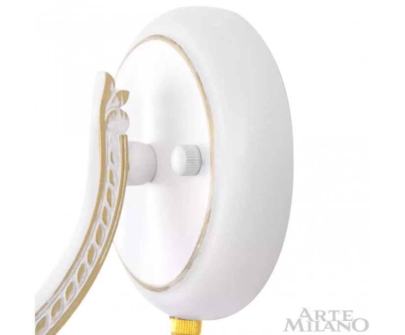 Бра Arte Milano 342837/1W WT+G - фото 6