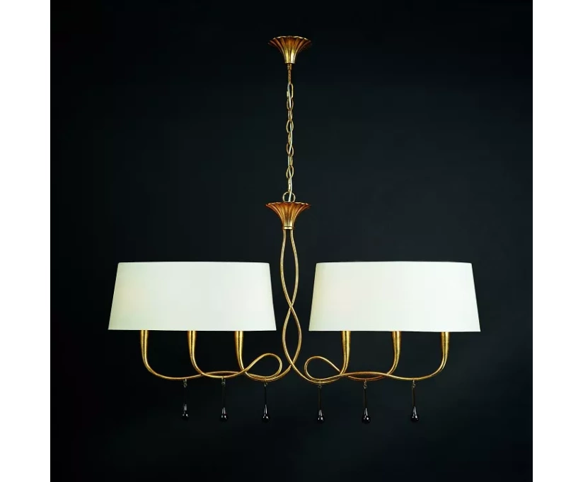 Подвесной светильник Mantra Paola Painted Gold 3541 - фото 2