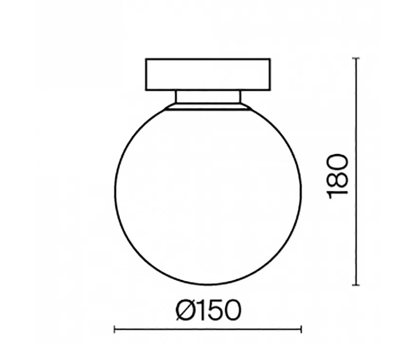 Накладной светильник Maytoni Basic form MOD321WL-01B - фото 2