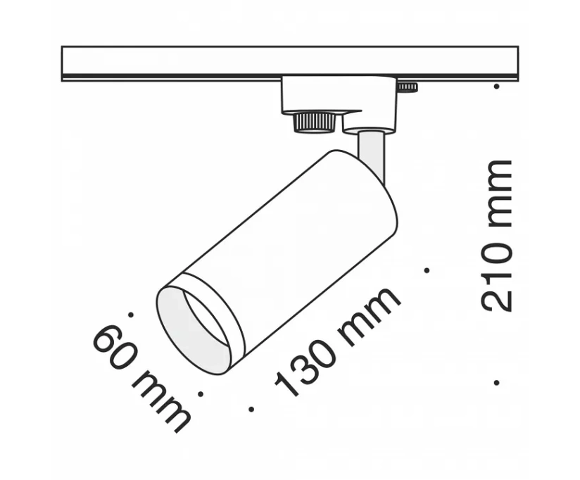 Трековый светильник Maytoni Track TR004-1-GU10-W - фото 4