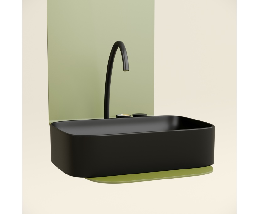 Накладная раковина Ceramicanova Element CN6053MB черная матовая - фото 4
